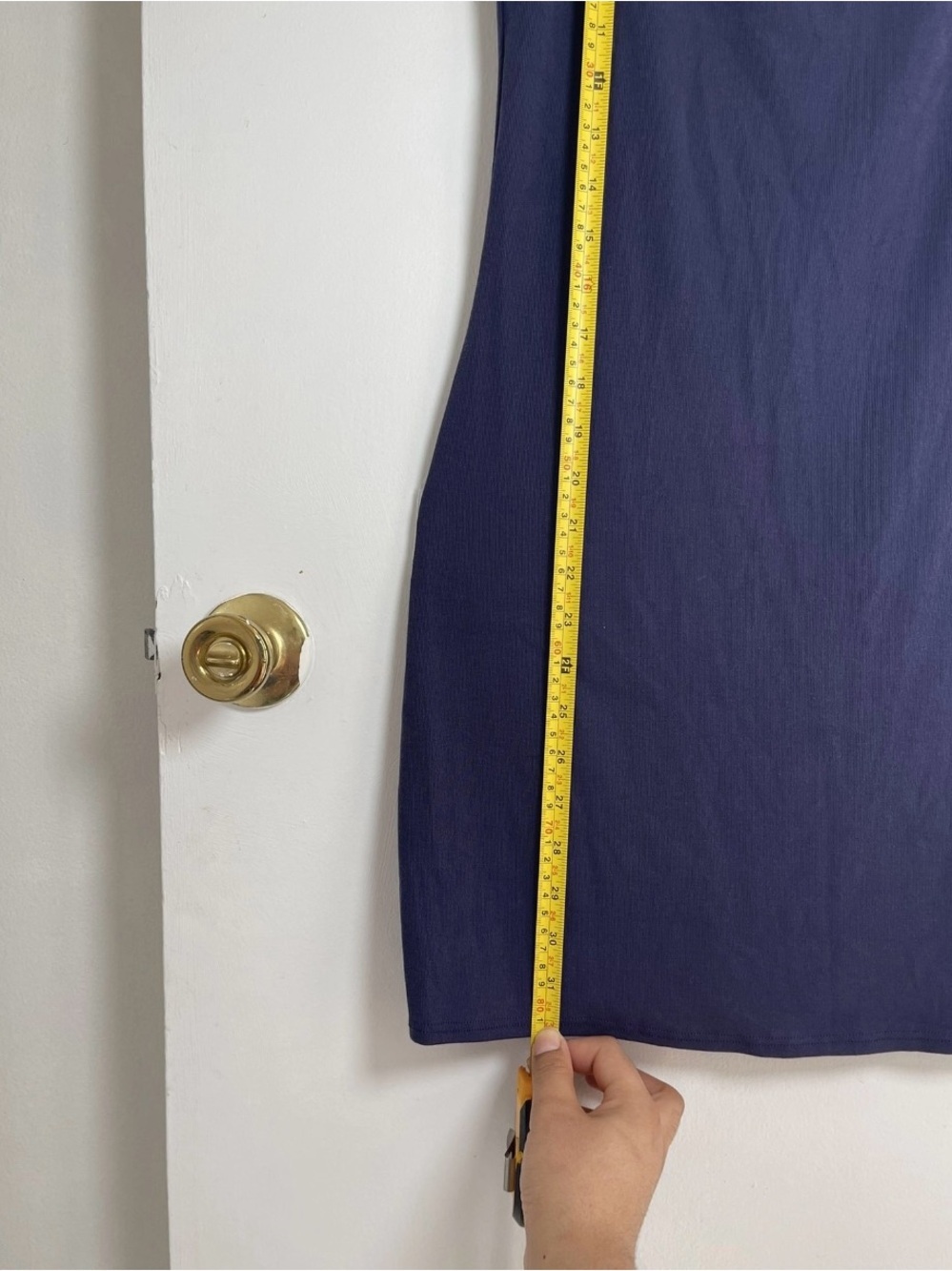 FP BEACH Women’s Navy Backless Mini Dress Cap Sleeveles Size Medium NWT - Picture 8 of 9